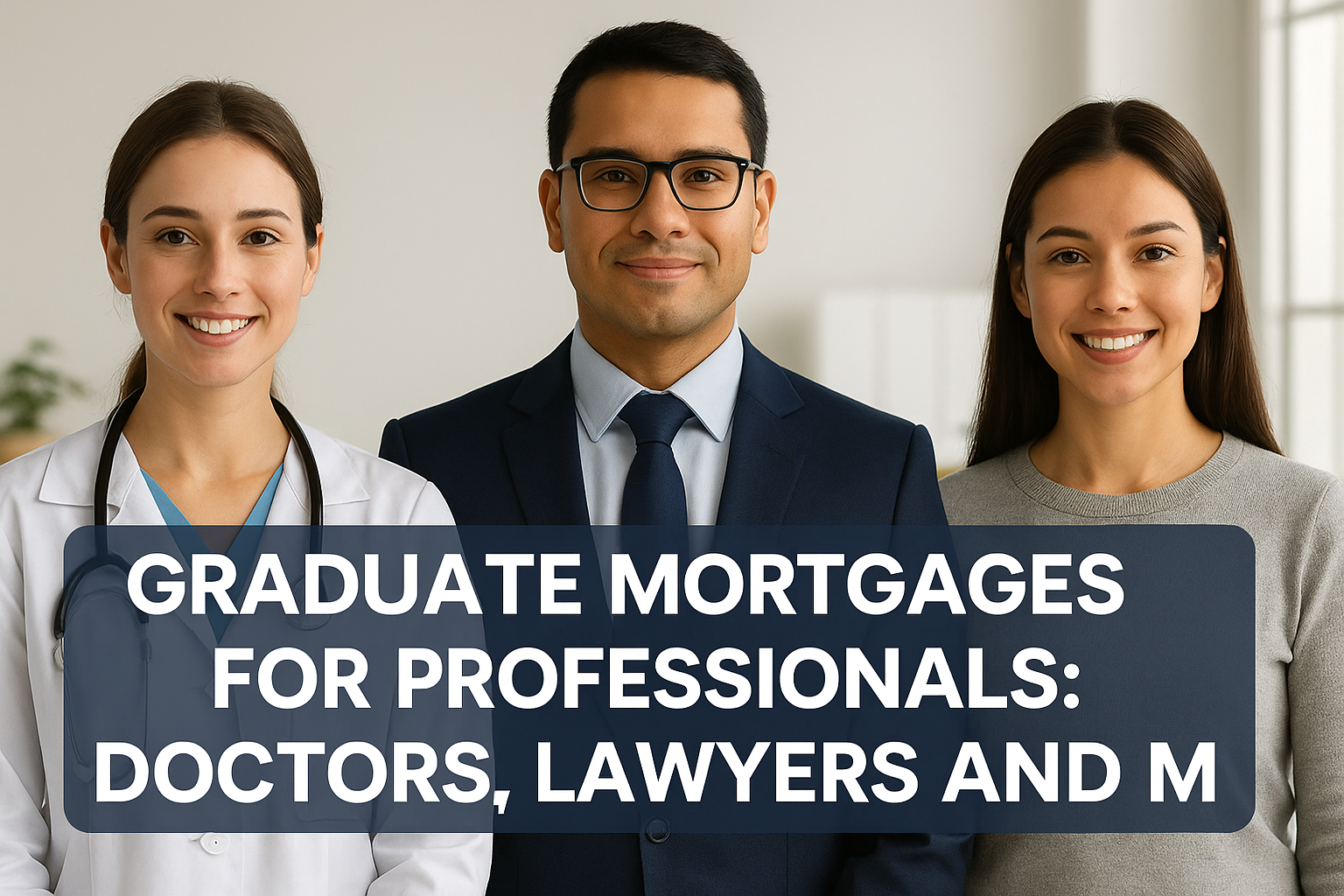 Graduate Mortgages for Professionals – Best Deals for Doctors & Lawyers