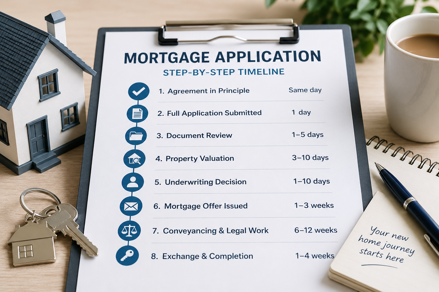 How Long Does a Mortgage Application Really Take? A Step-by-Step Timeline
